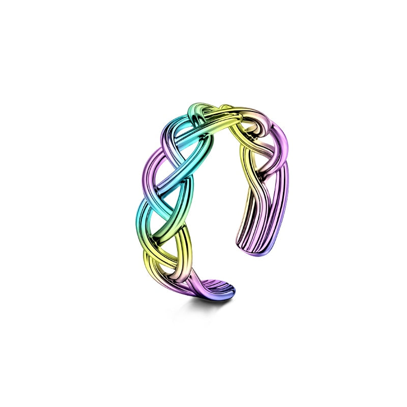 Colorful Toe Rings