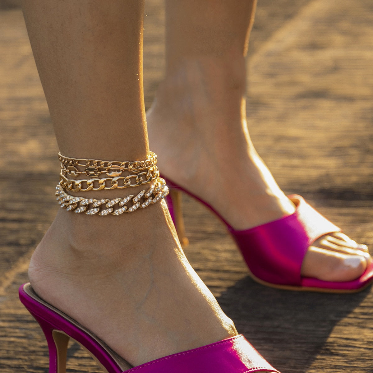 Chains Anklet  Sets