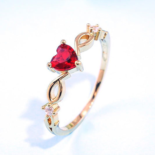 Classic Simple Heart Ring