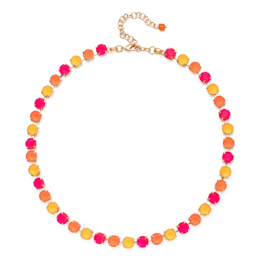 Colorful Tennis Necklace