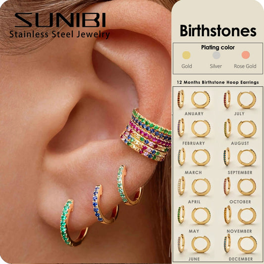 Birthstone Ear Piercing